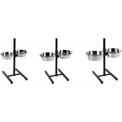 Стойка с 2 металлическими мисками 2 X 2500ml