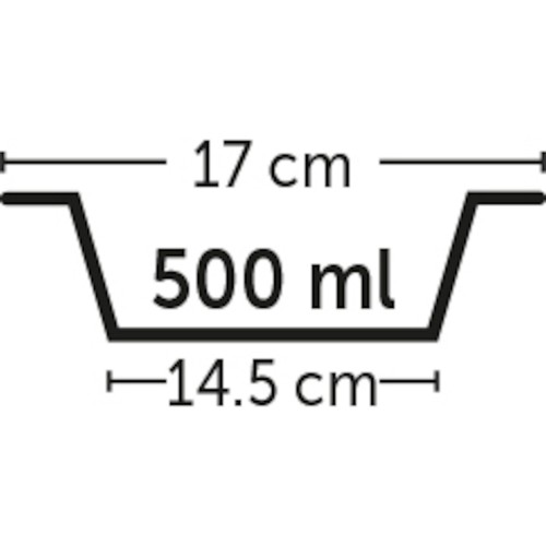 КРУГЛАЯ МИСКА SLOW FEEDER KENA 500 ml