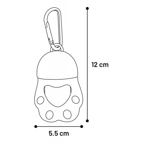 Дозатор для пакетов МНОЖЕСТВО ЦВЕТОВ