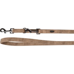 ПОВОДОК перестежка DELU КОРИЧНЕВЫЙ 2,05м