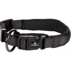 ОШЕЙНИК нейлоновый ABBI ЧЁРНЫЙ XXS (30-35 см)