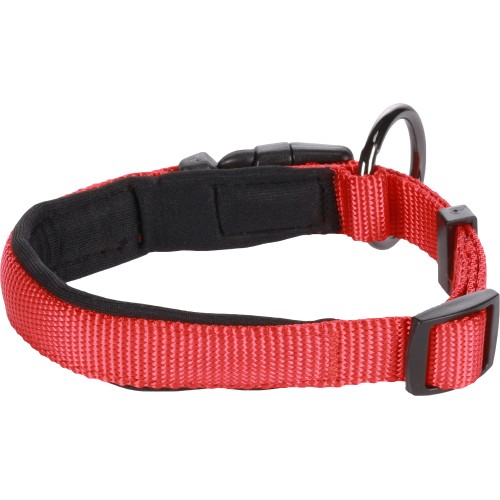 ОШЕЙНИК нейлоновый ABBI КРАСНЫЙ L ( 50-55 см)