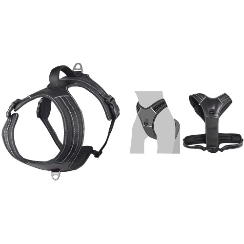 ШЛЕЙКА TOGA с дышащей сеткой ЧЁРНАЯ L