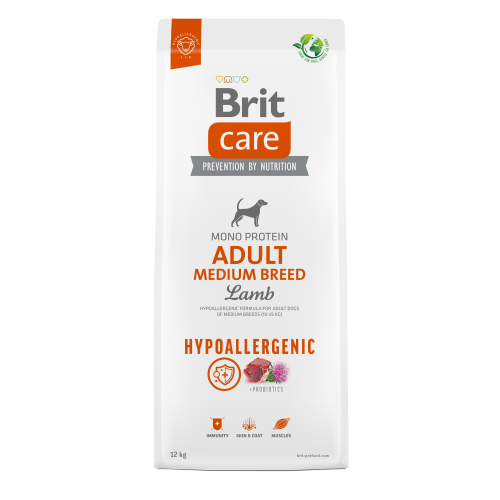 Brit Care Hypoallergenic Adult Medium Breed Lamb