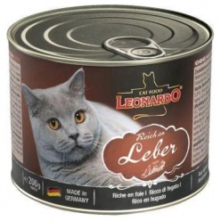 Leonardo canned food for cats with liver