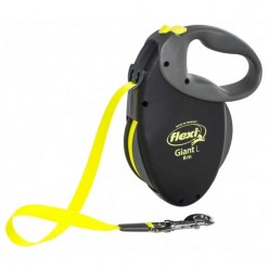 Поводок-рулетка для собак Flexi Giant черный L (8m)