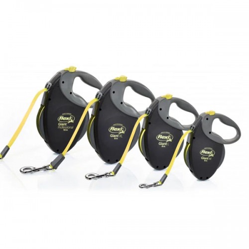 Поводок-рулетка для собак Flexi Giant черный XL (8m)