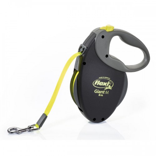 Поводок-рулетка для собак Flexi Giant черный M (8m)