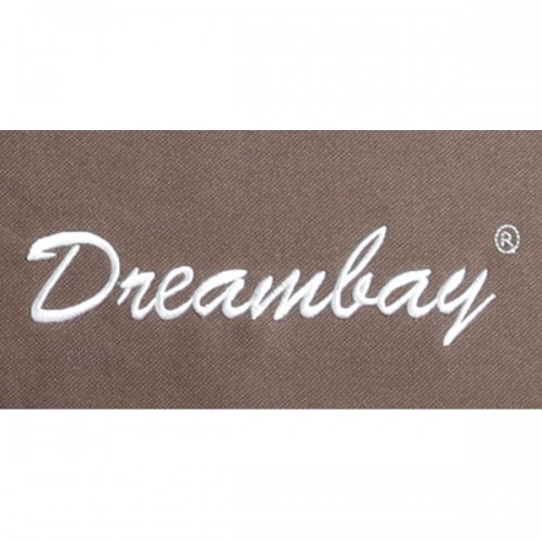 Лежак для собак Dreambay прямоугольный, серо-коричневый (65x45 см)