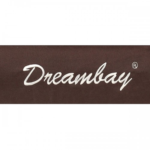 Лежак для собак Dreambay прямоугольный, коричневый (120x95 см)