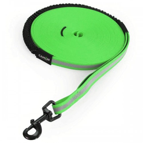 Camon Длинный тренировочный поводок, зеленый, 10 м