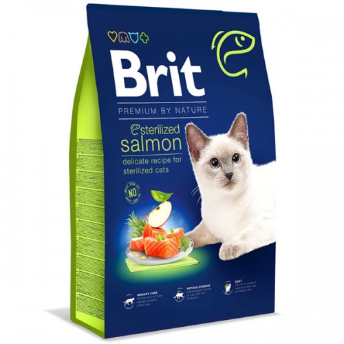 Brit Premium by Nature Cat Sterilized with salmon