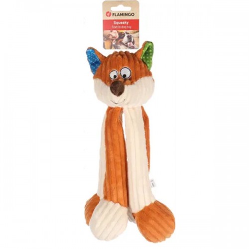 Игрушка мягкая Kareau Fox, лиса, светло-коричневая (31см) 