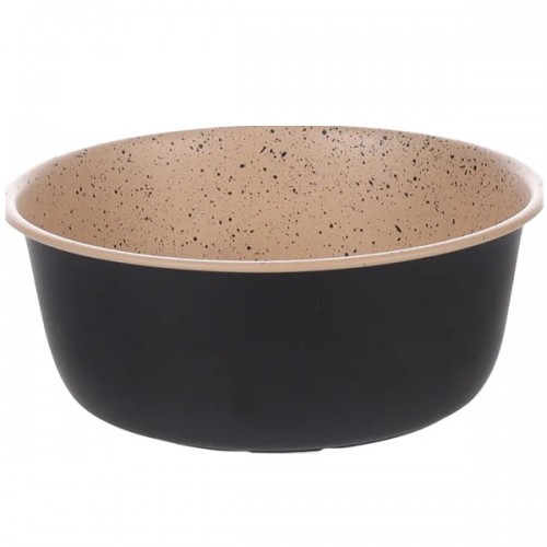 Миска для корма и воды DIMI, черная (15,7см / 1930мл)