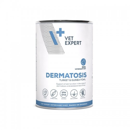 VET EXPERT DERMATOSIS DOG TURKEY & GUINEA