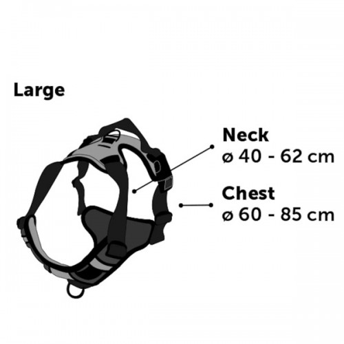 Шлейка BALOU красная, L