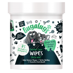 Салфетки для ухода за полостью рта Bugalugs Dental Care