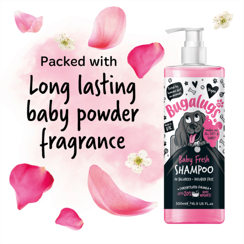 Гипоаллергенный Шампунь для щенков Bugalugs Shampoo Baby Fresh
