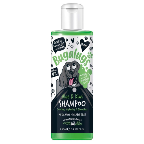 Bugalugs Shampoo Aloe & Kiwi Успокаивающий шампунь