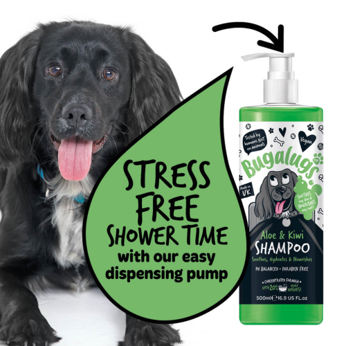 Bugalugs Shampoo Aloe & Kiwi Успокаивающий шампунь