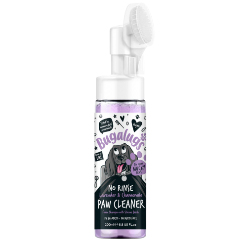 Bugalugs Lavender & Chamomile No-Rinse Paw Cleaner for Dogs & Cats