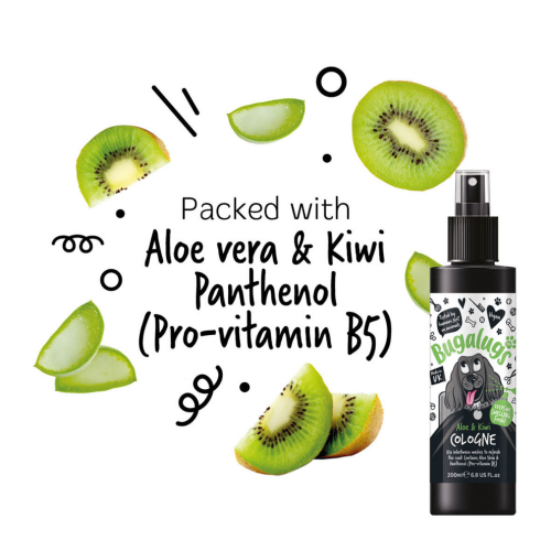 Дезодорирующий парфюм Алоэ и Киви Bugalugs Cologne Aloe & Kiwi 200ml