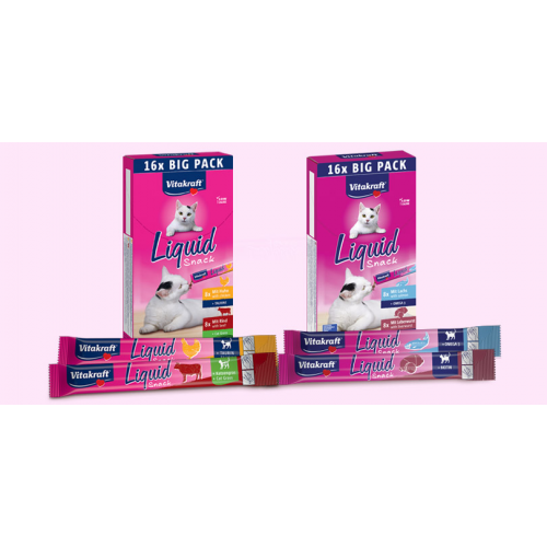 Лакомство для кошек Vitakraft Liquid - Chicken and Taurine