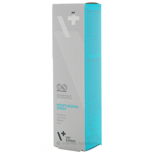 Vetexpert MOISTURISING SPRAY (увлажняющий спрей для кошек и собак, 100 мл)