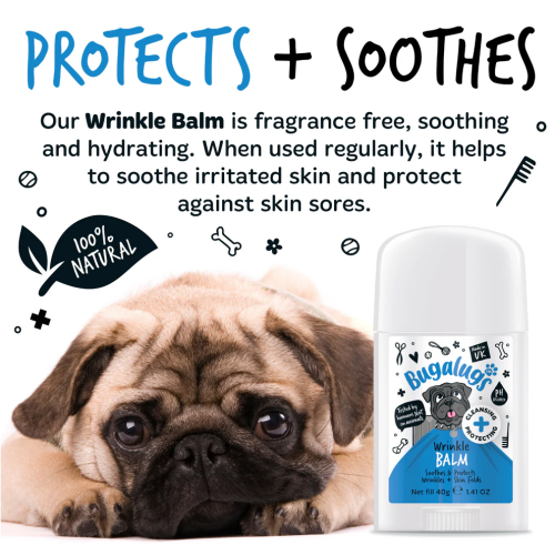 Bugalugs Wrinkle Balm for Dogs & Cats