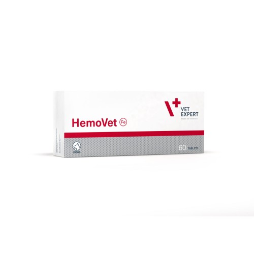 VetExpert HemoVet, пищевая добавка для собак, 60 таблеток