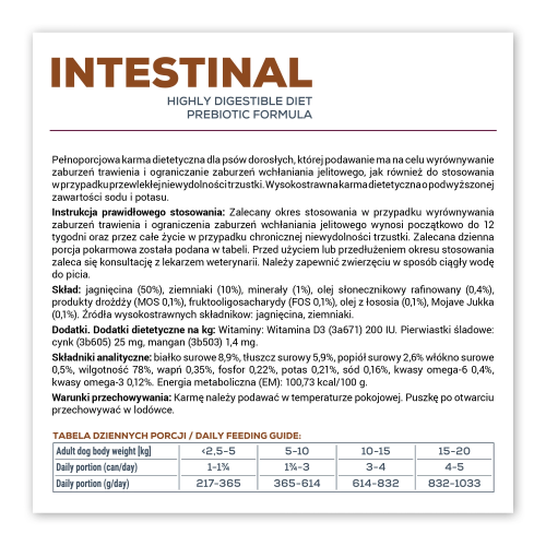 VETEXPERT INTESTINAL DOG ​​200 г - влажный ветеринарный корм для собак