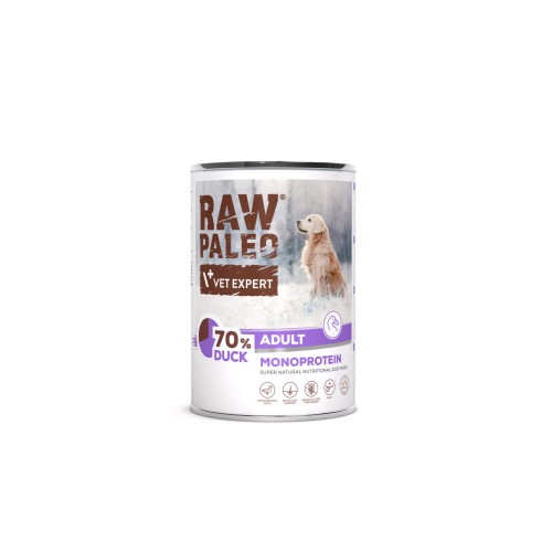 Raw paleo monoprotein adult duck 400 gr