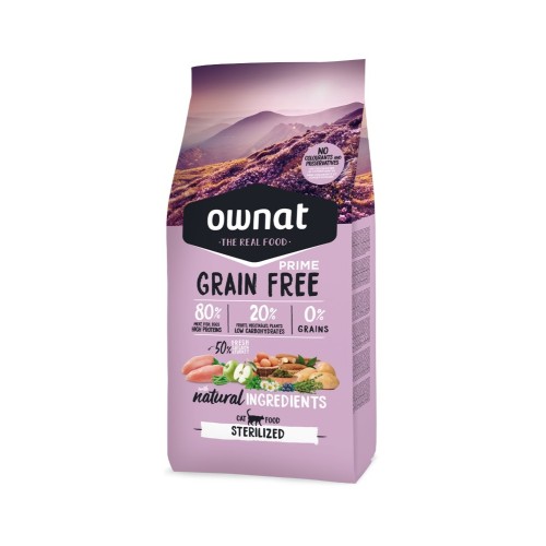 OWNAT GF PRIME STERILIZED Chicken & Turkey (CAT)