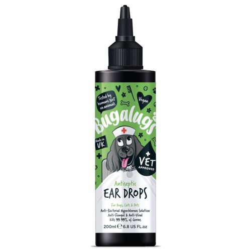 Bugalugs Ear Antiseptic Drops 200ml