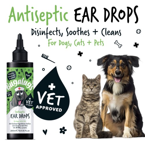 Bugalugs Ear Antiseptic Drops 200ml