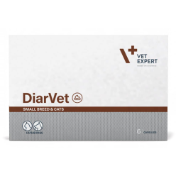 Vet Expert DiarVet  small breed & cats     6 capsules