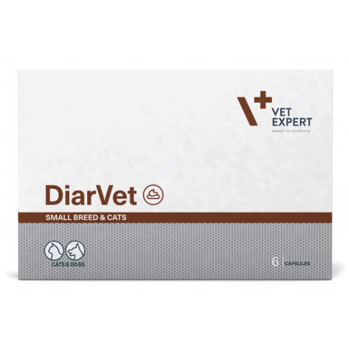 Vet Expert DiarVet  small breed & cats     6 capsules