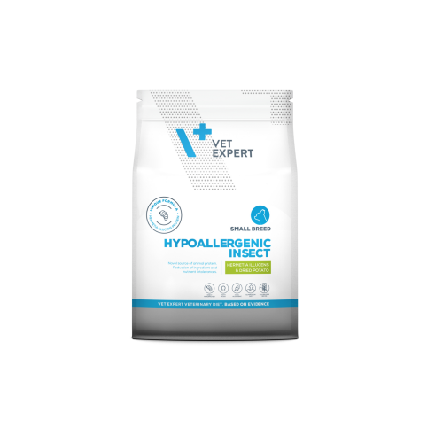 VetExpert Diet hypoallergenic Insect Dog dry small breed 2 kg
