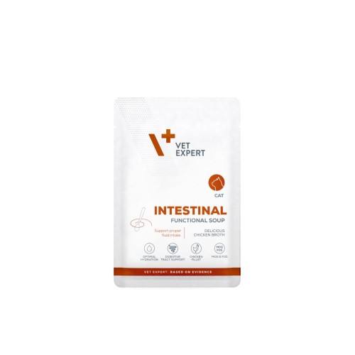 VetExpert Diet Intestinal Cat – functional soup 40g