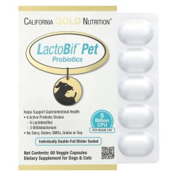 California Gold Nutrition LactoBif Pet 
