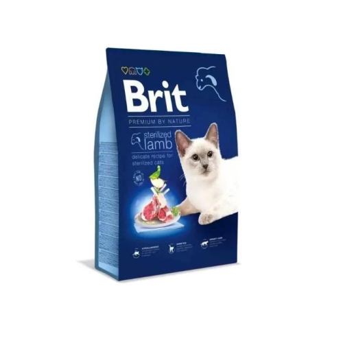 Brit premium Cat Sterilised Lamb