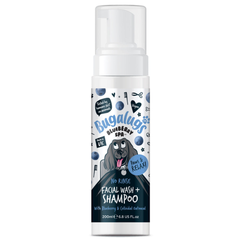 Средство для удаления слезных пятен с коллоидной овсянкой Blueberry Spa Bugalugs 200ml для собак 