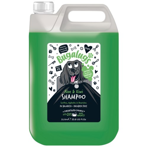 Bugalugs Shampoo 5L Aloe & Kiwi Успокаивающий шампунь