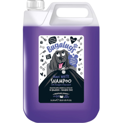 Bugalugs Shampoo 5L Maxi White: для осветления белой и светлой шерсти-с Ананасом и Маракуйей.