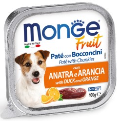 MONGE Dog Fruit Duck/Orange 100g