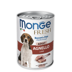 MONGE Dog Fresh Adult Lamb 400g