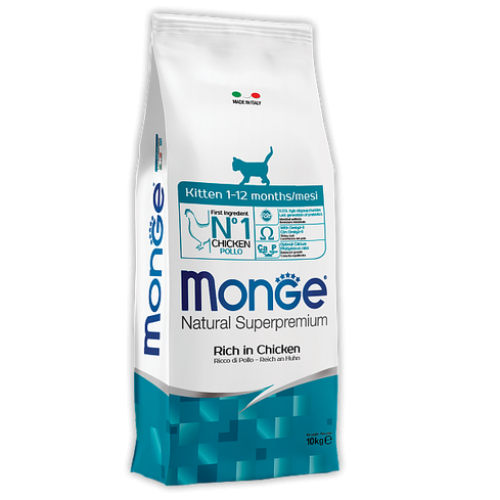 MONGE dry cat kitten Chicken