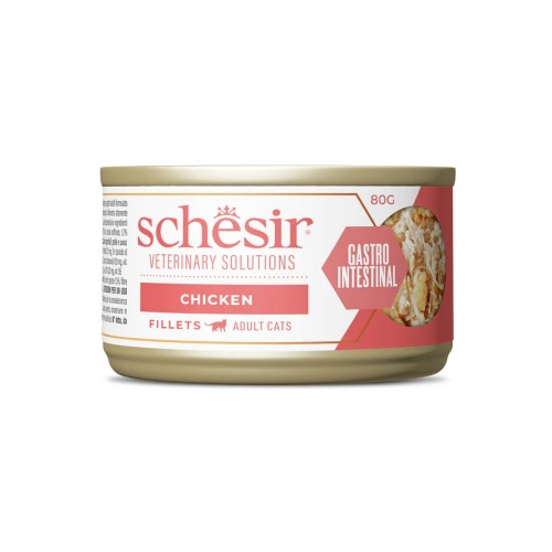 Schesir Veterinary Solution Gastro Intestinal Fillets Chicken 80g