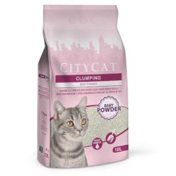 SANICAT Citycat Clumping Baby Powder 10l