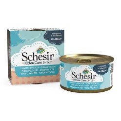 SCHESIR Kitten Tuna With Aloe in jelly 85g